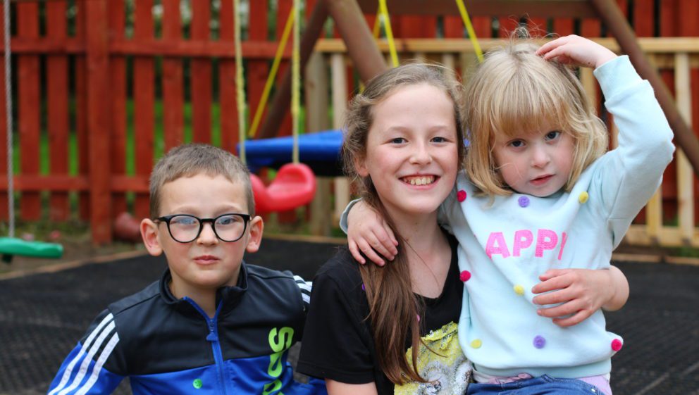 family in helping hands makeover garden