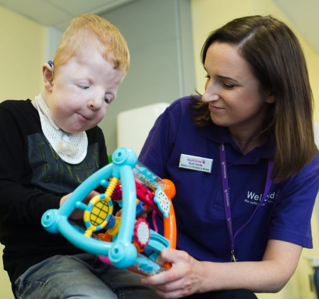 Daire and WellChild Nurse Ruth