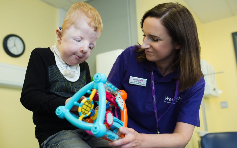 Daire and WellChild Nurse Ruth
