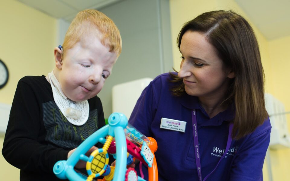 Daire and WellChild Nurse Ruth