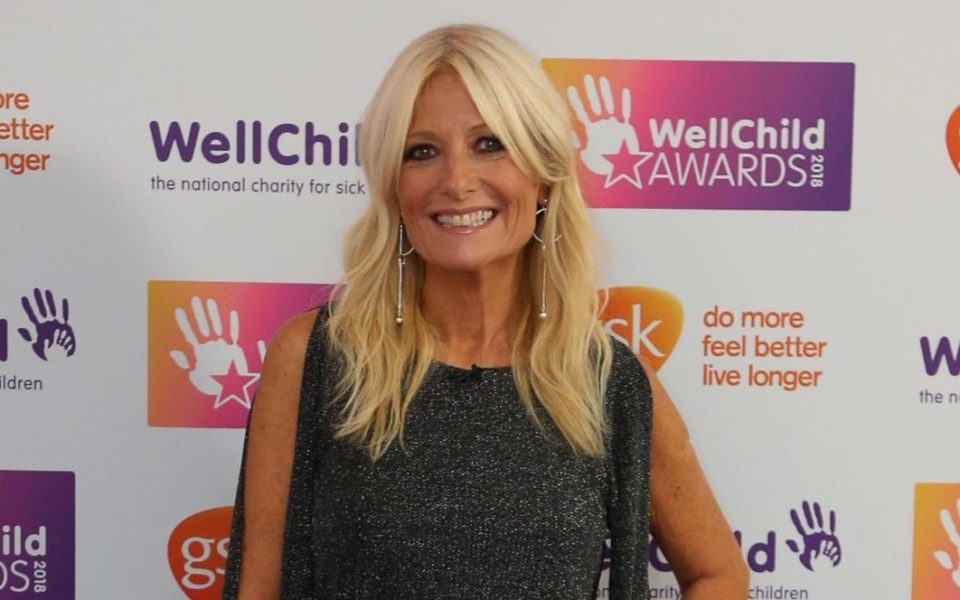 Gaby Roslin at the WellChild Awards 2018