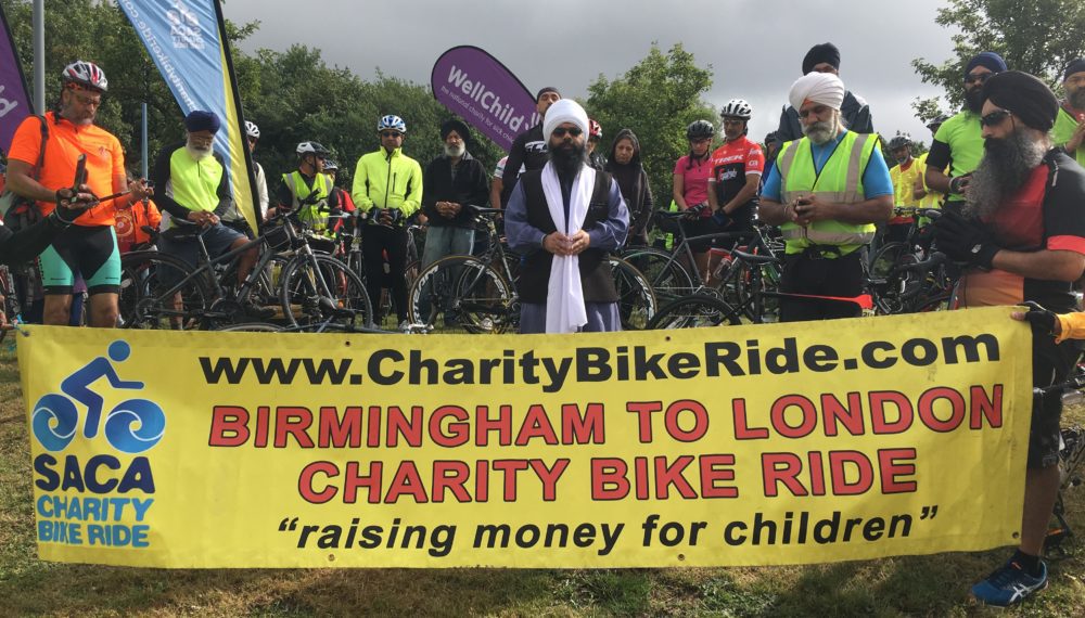 SACA London to Birmingham Cyclists