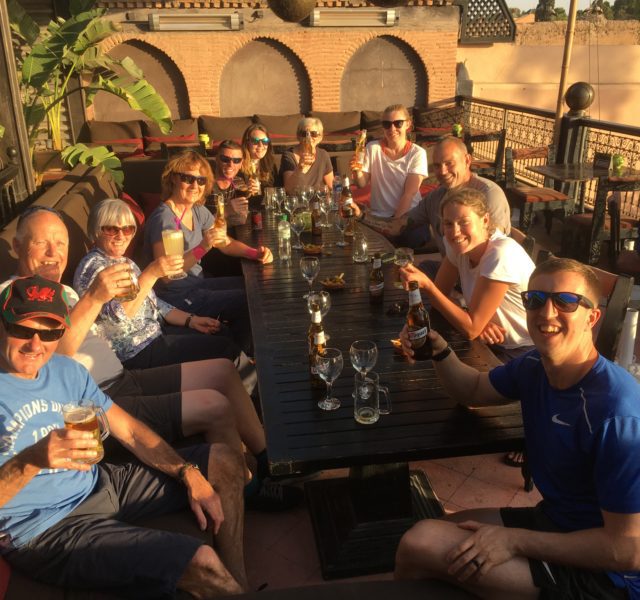 Team WellChild after Mount Toubkal Trek