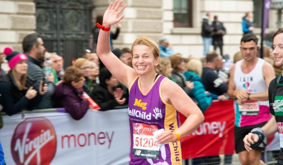 WellChild runner at London Marathon