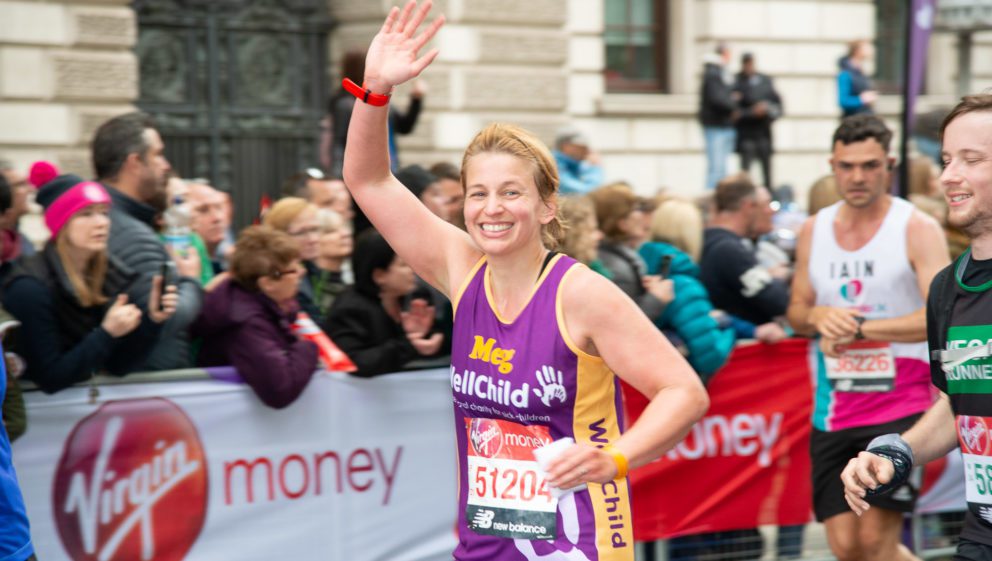 WellChild runner at London Marathon