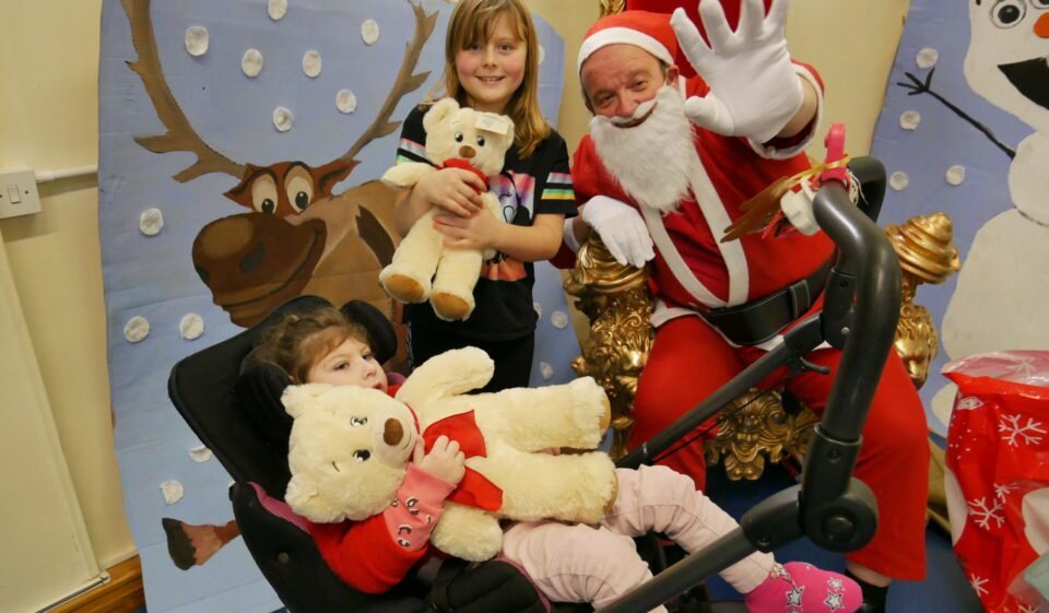 Santa with build a bears