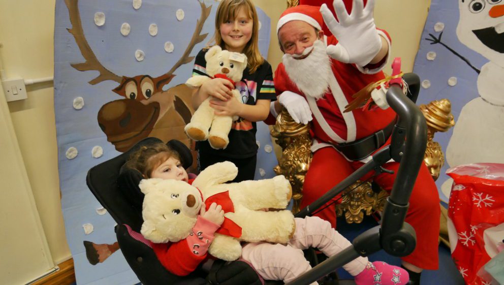 Santa with build a bears