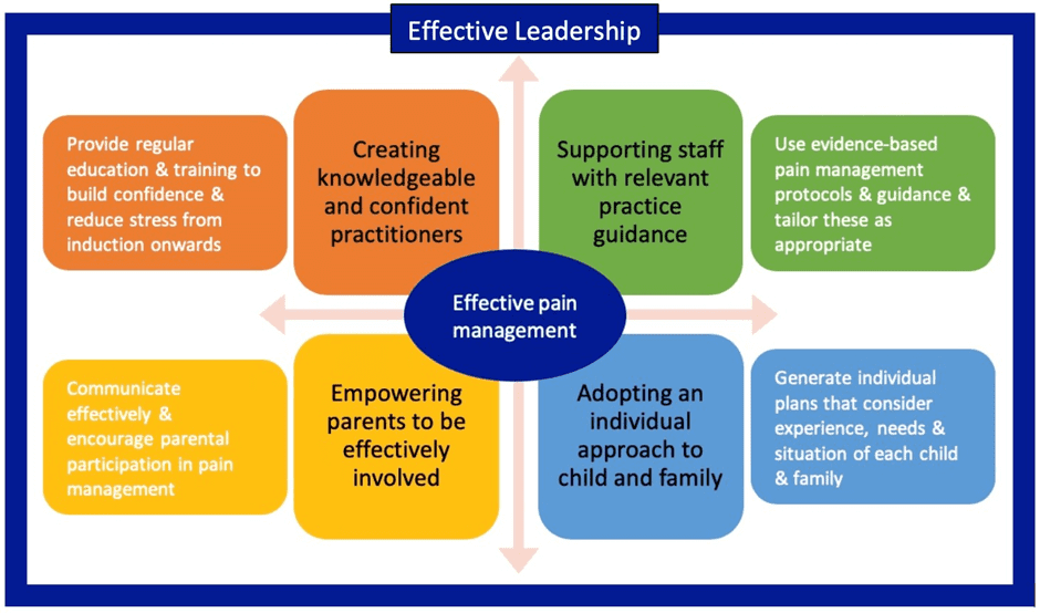 Framework for the effective management children’s pain