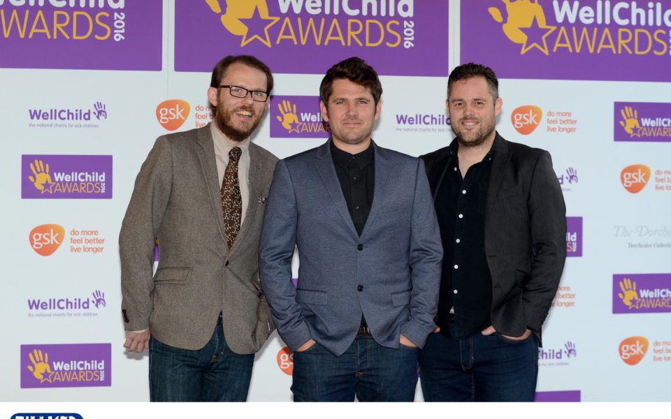 Scouting For Girls at the WellChild Awards