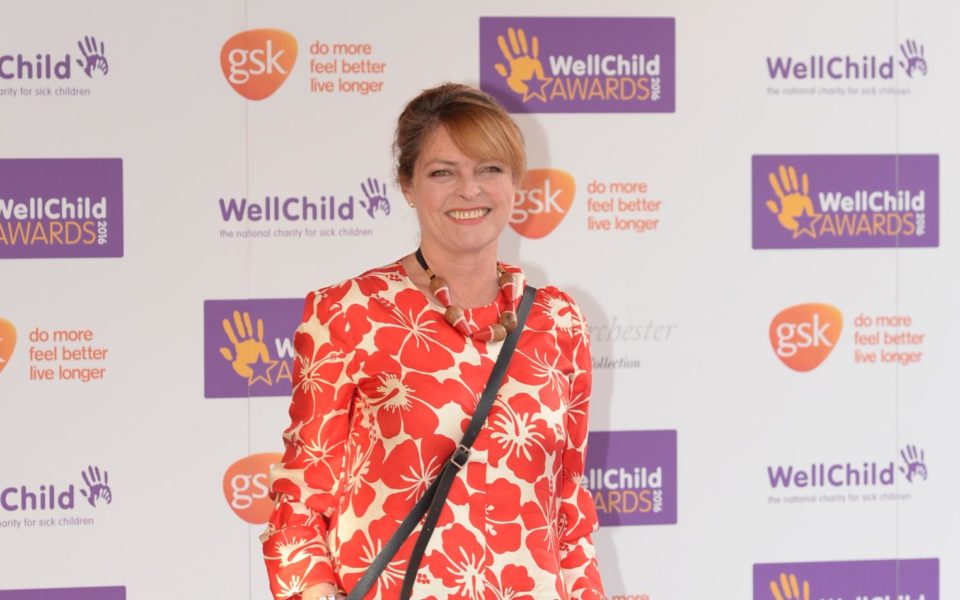 Janet Ellis at the WellChild Awards