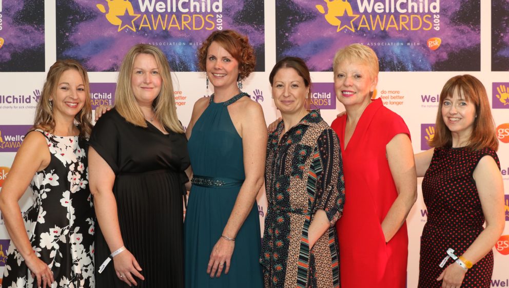 WellChild Nurses at the 2019 WellChild Awards