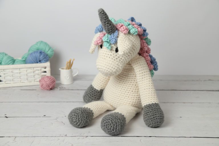 Crochet unicorn