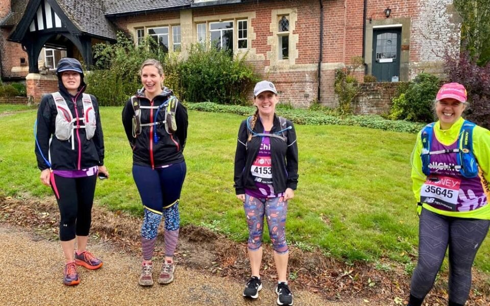 Four walkers raising money for WellChild