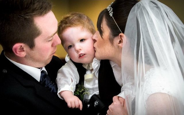 Rogan at his parent's wedding