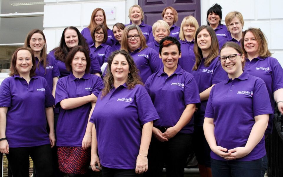 WellChild Nurses outside WellChild office