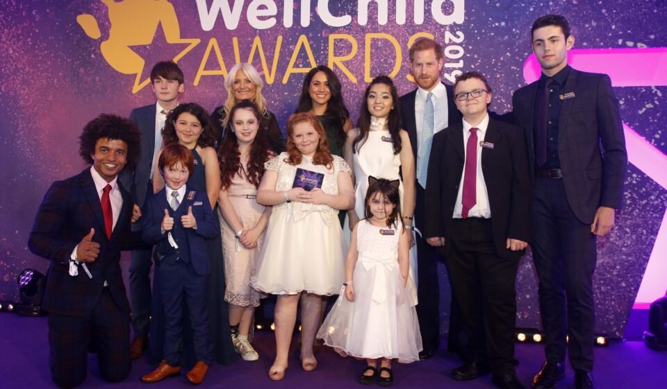 Duke and Duchess with WellChild winners