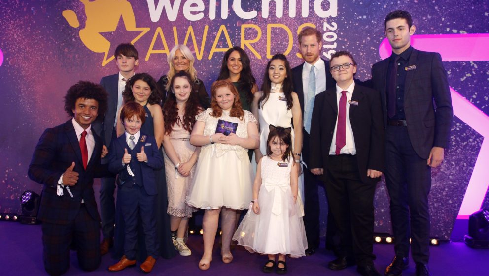 Duke and Duchess with WellChild winners