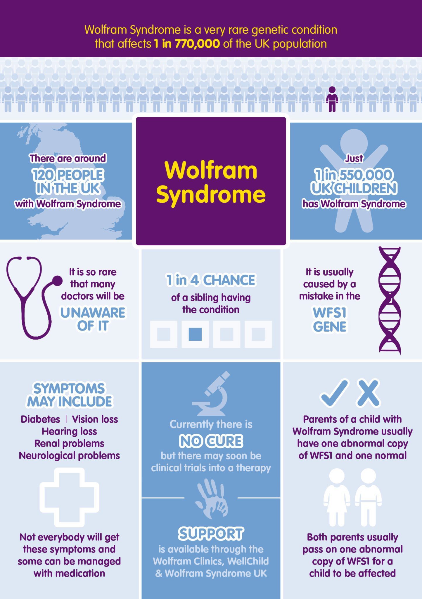 Wolfram Syndrome Infographic