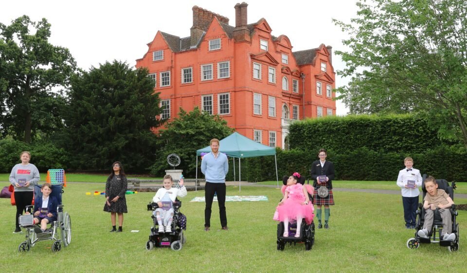 The Duke of Sussex and 2021 WellChild Award winners
