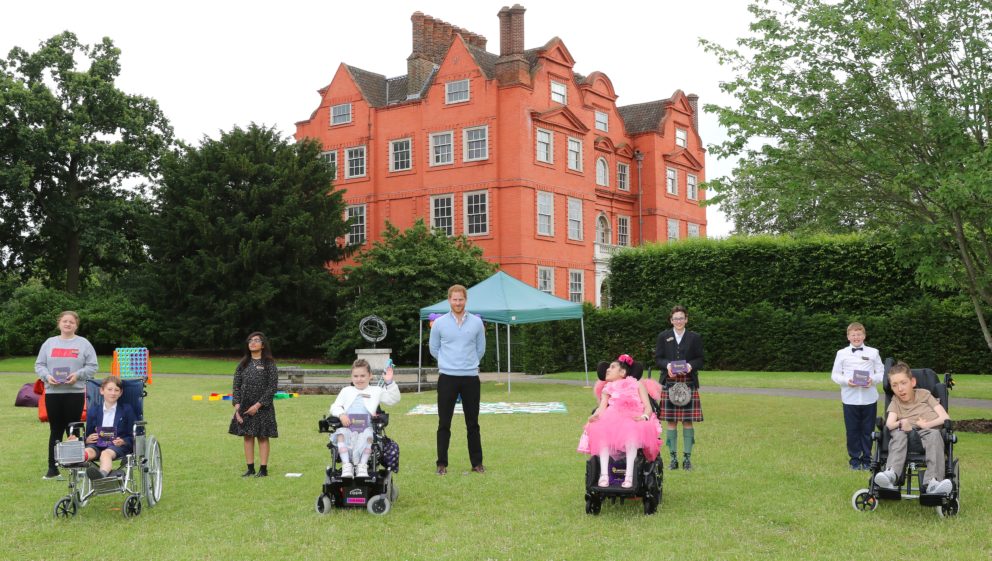 The Duke of Sussex and 2021 WellChild Award winners