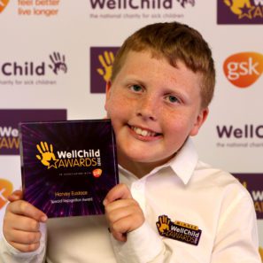 Harvey, 2021 WellChild Award winner
