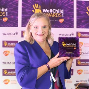 Becky Bedford, 2021 WellChild Award winner