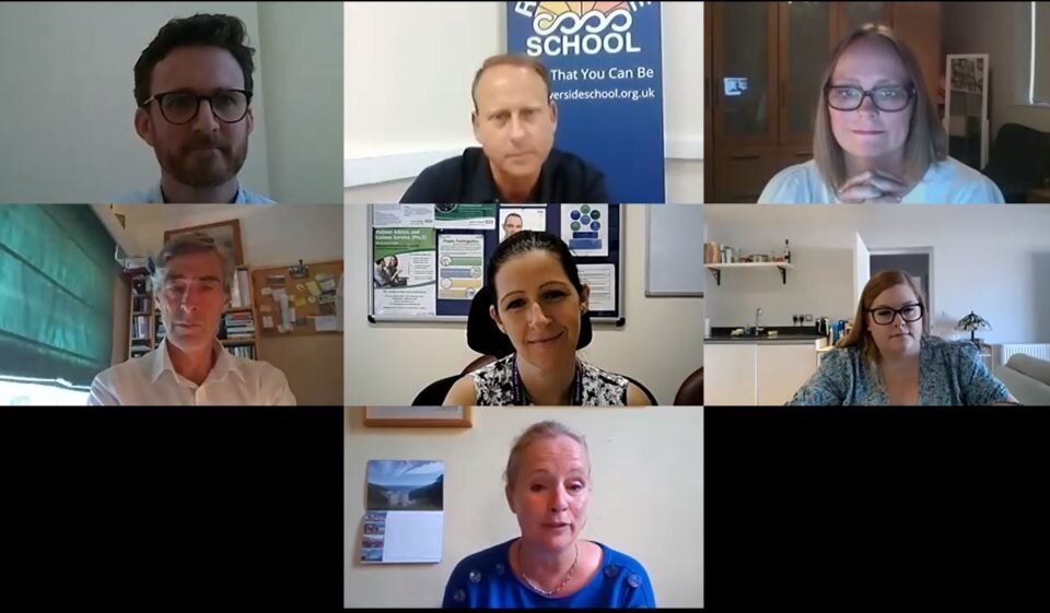 Back to school webinar in progress