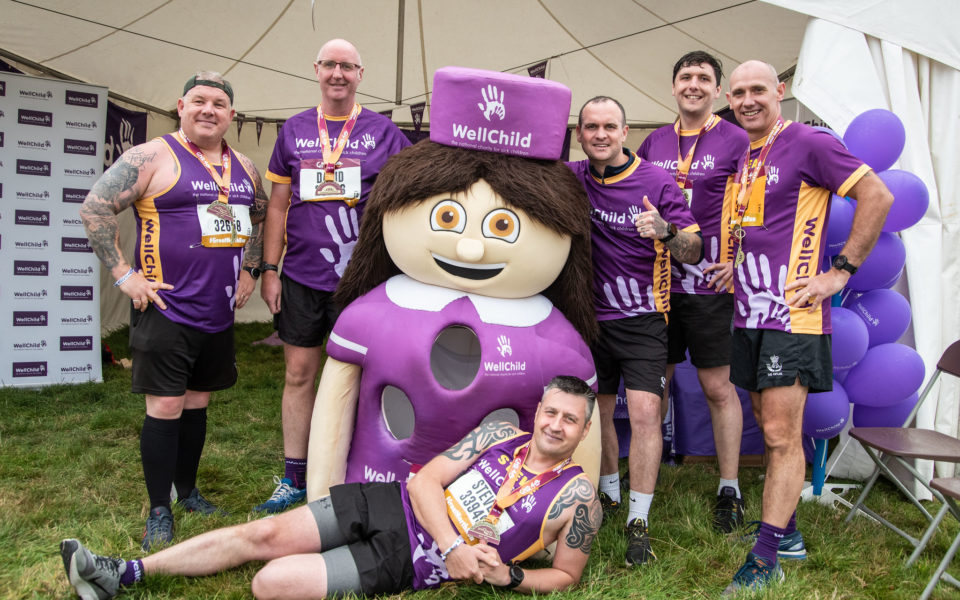 WellChild Mascot Nina and GNR runners