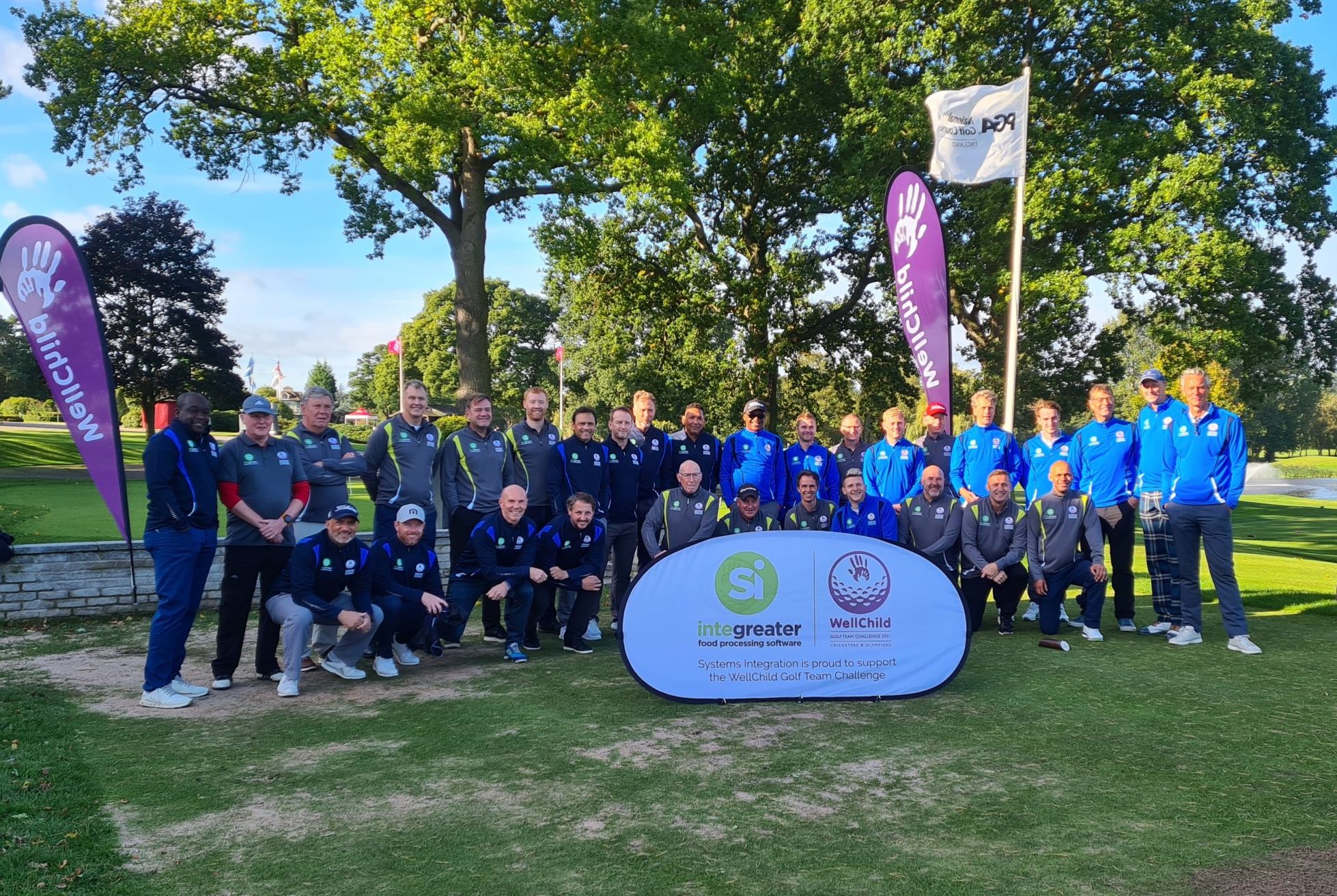 Team photo from 2021 Golf Day challenge