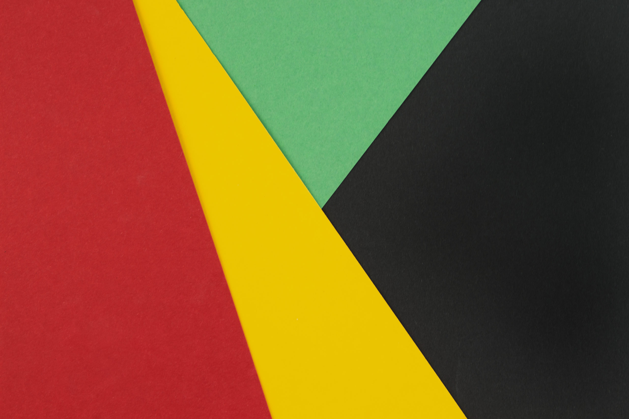 black history month - abstract flag style