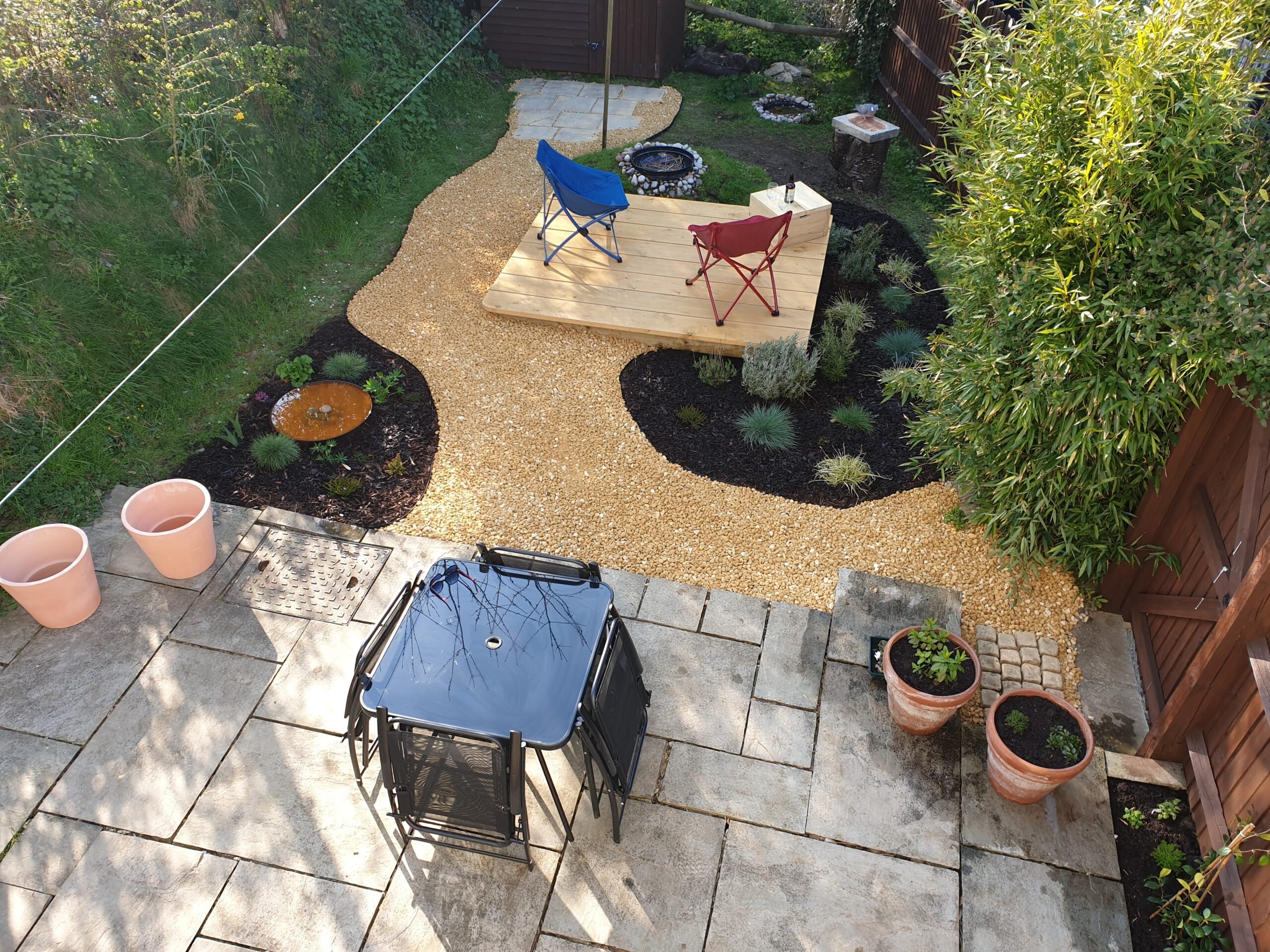 Lorna's garden, after