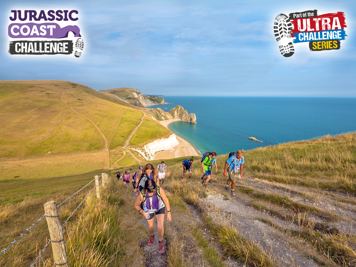 Walkers on the Jurassic Coast challenge